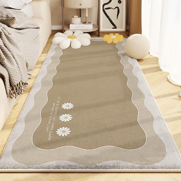 床边地毯床边防摔地垫卧室儿童房加厚爬爬垫榻榻米飘窗垫秋冬加厚