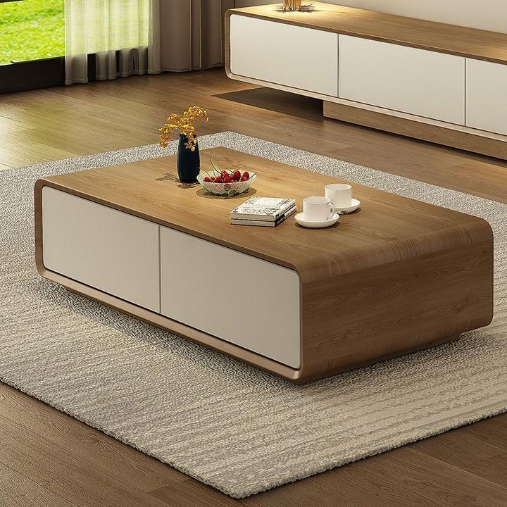 现代简约茶几家用客厅北欧小户型高级多功能储物柜落地式茶几