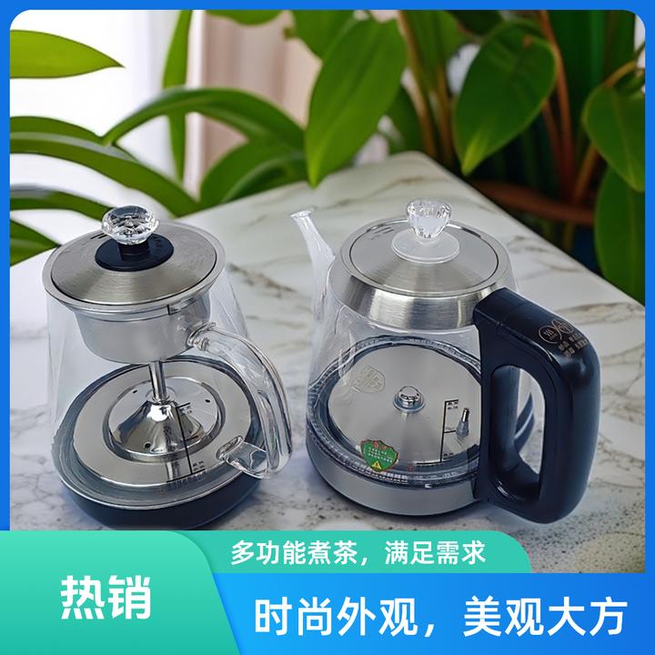 6.5双孔嵌入式电热烧水壶全自动底部上水泡茶专用茶桌隐藏式茶炉