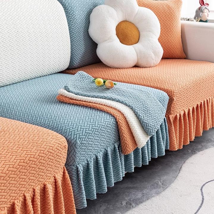 通用型万能沙发套罩笠全包坐垫套加厚盖布巾防猫抓防滑弹力沙发盖