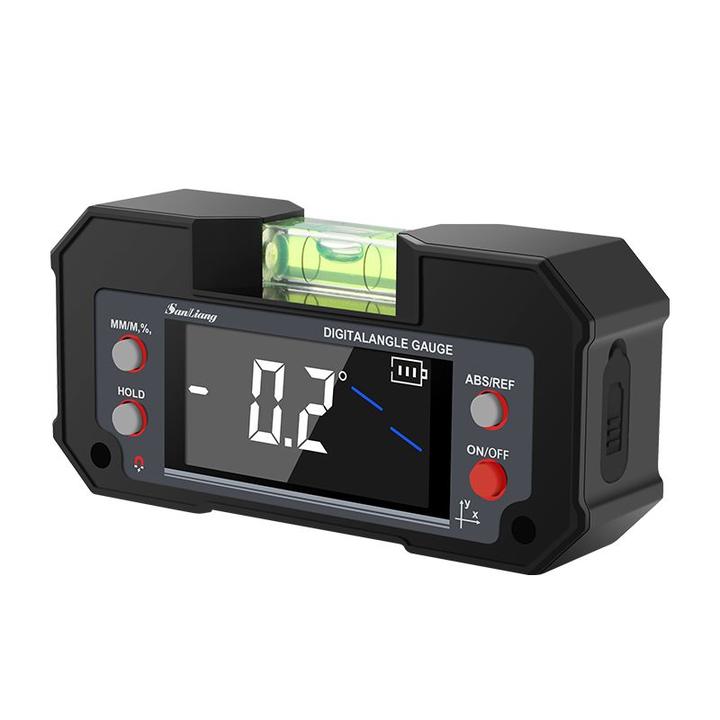 三量高精度数显倾角仪多功能水平角度测量仪电子数字倾斜器