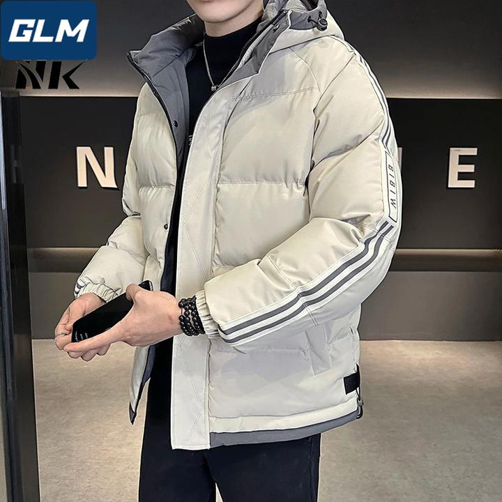 冬季连帽棉服男加厚保暖棉衣潮流户外防寒宽松防风棉袄外套上衣男
