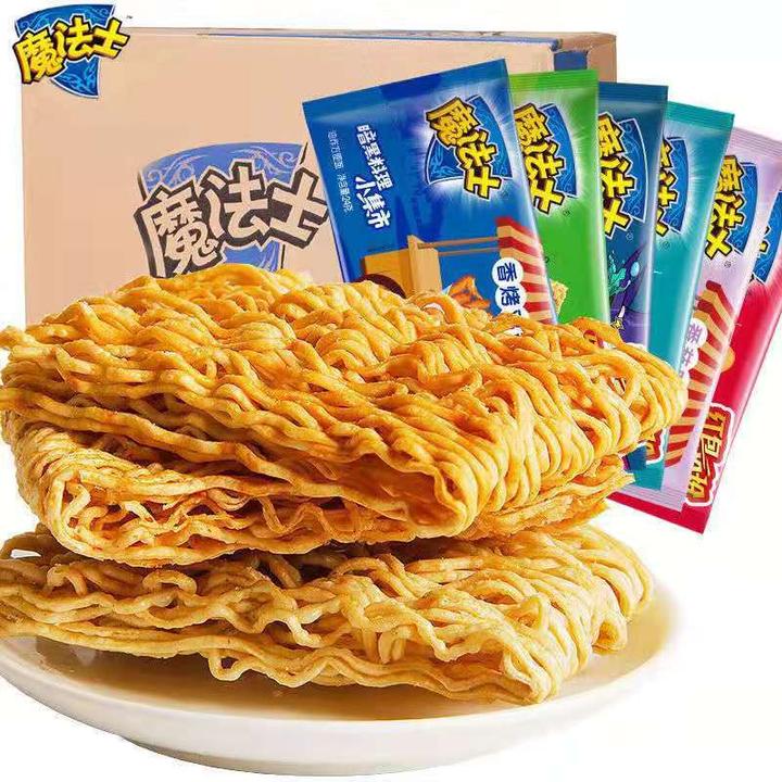 魔法士掌心脆干脆面速食干吃面美食即食解馋小零食美味麻辣方便面