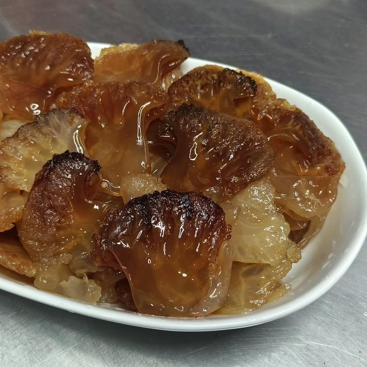 王小蜇【海蜇红白中叶】盐渍非即食直播间现场称重肉质厚爽脆口感