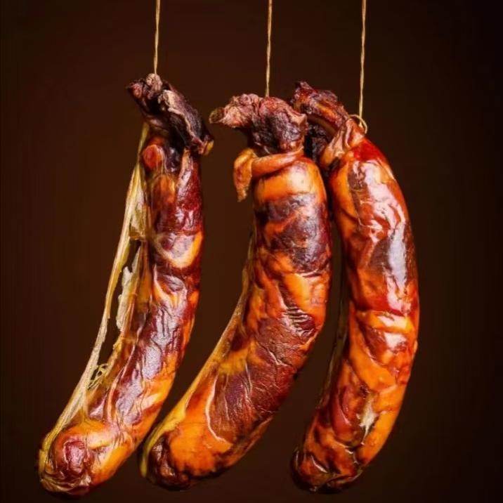 【大块肉熏马肠伊犁熏马肠马肠子】生/قېزا伊犁正宗熏马肠