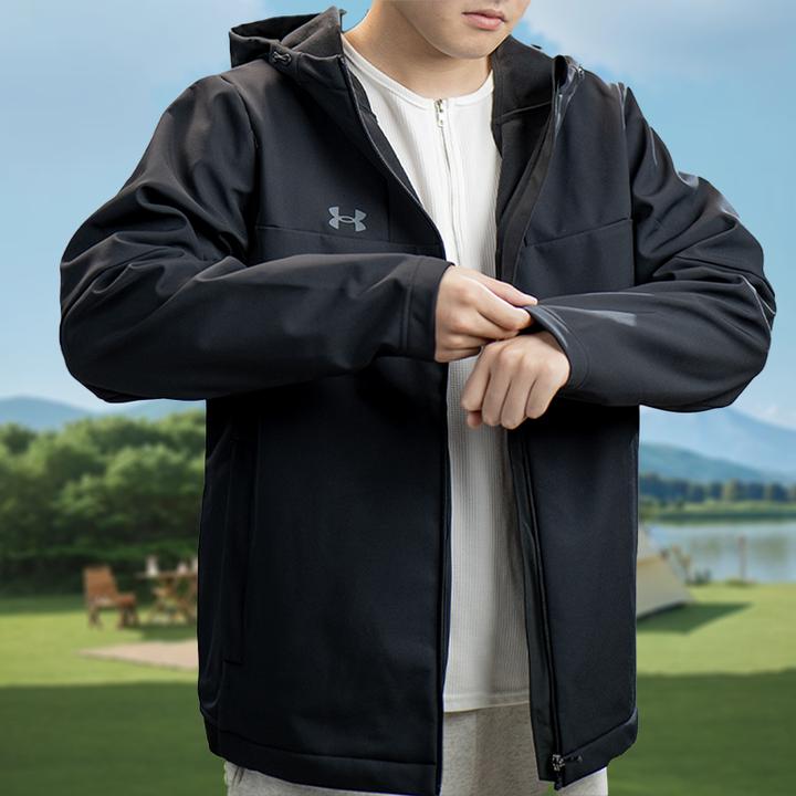 Under Armour/安德玛夹克外套男女秋季新款情侣秋加绒厚运动服