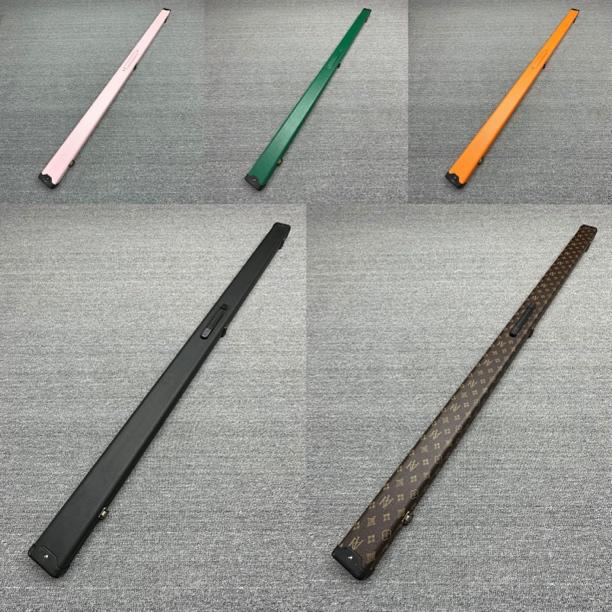台球杆盒全新升级塑钢台球杆1/2杆盒3/4杆盒通杆杆盒中八杆小头杆
