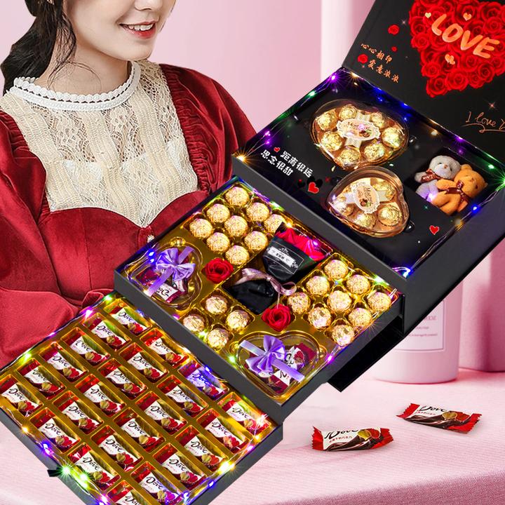 Dove/德芙生日礼物送女友老婆多唯呀巧克力礼盒高级感轻奢小众感