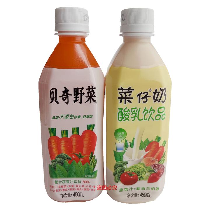 福建贝奇野菜复合蔬菜汁饮品菜籽奶酸乳饮品胡萝卜夏日早餐