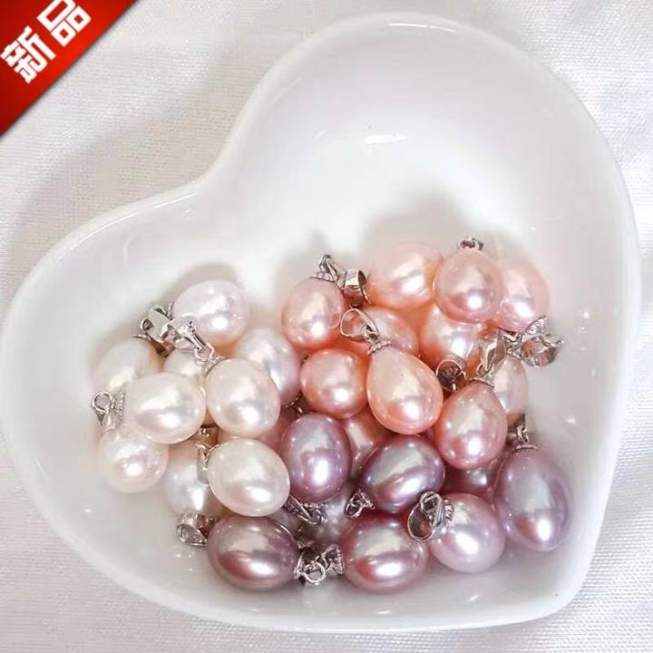 天然淡水单颗珍珠吊坠锁骨链子2024新款潮轻奢小众设计感百搭