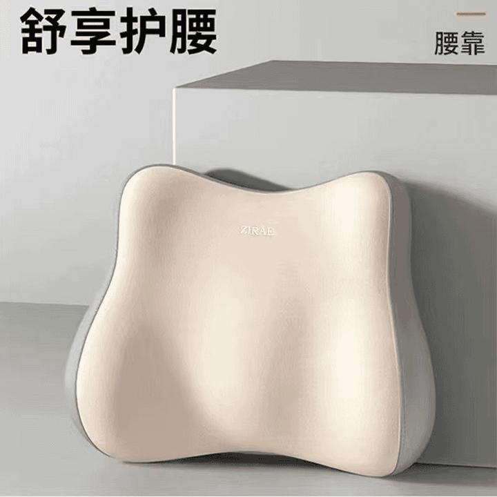 人体工学护腰靠垫汽车座椅垫久坐支撑腰枕透气靠背垫护腰垫舒适护
