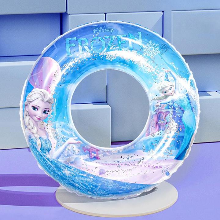 爱莎公主泳圈儿童夏季冰雪奇缘腋下圈女小学生3-8岁 elsa浮圈玩具