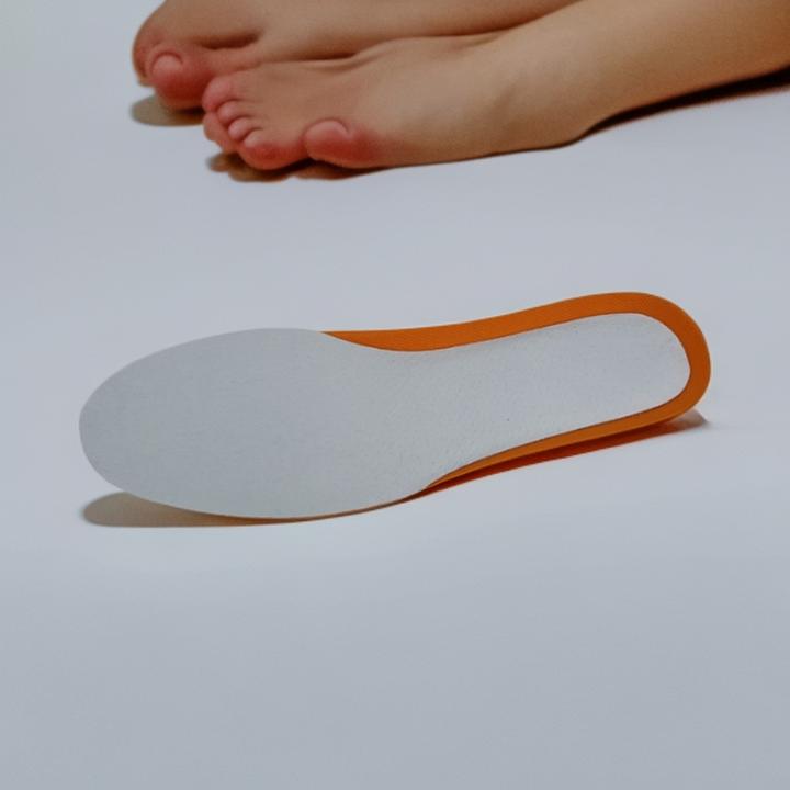 男款轻奢通用工厂鞋垫吸汗防臭真皮透气减震超软舒适不累脚鞋垫白