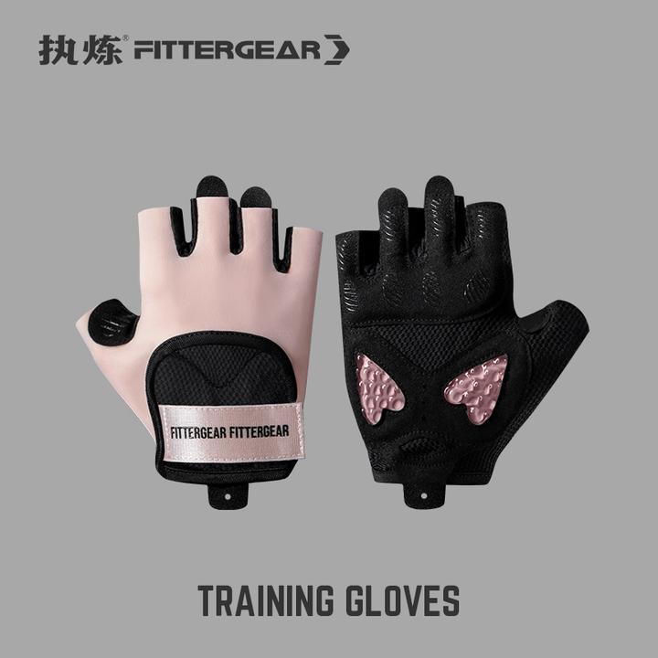 FITTERGEAR执炼运动健身手套女半指器械训练壶铃骑行带护腕防起茧