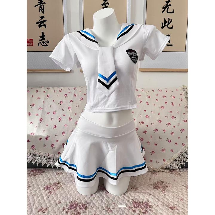 【情人礼】水手服短裙套装女