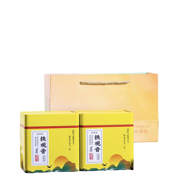 安溪铁观音茶叶浓香型特级兰花香乌龙茶传统高山好茶匠心制作散装