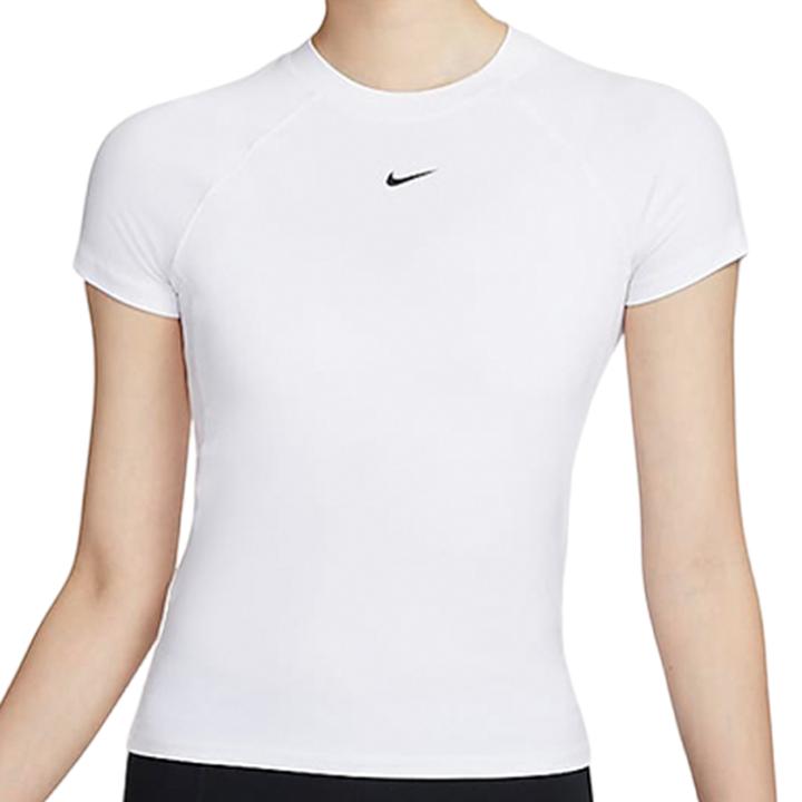 NIKE/耐克时尚休闲运动潮流夏款户外白色女款T恤短袖FV7843-100