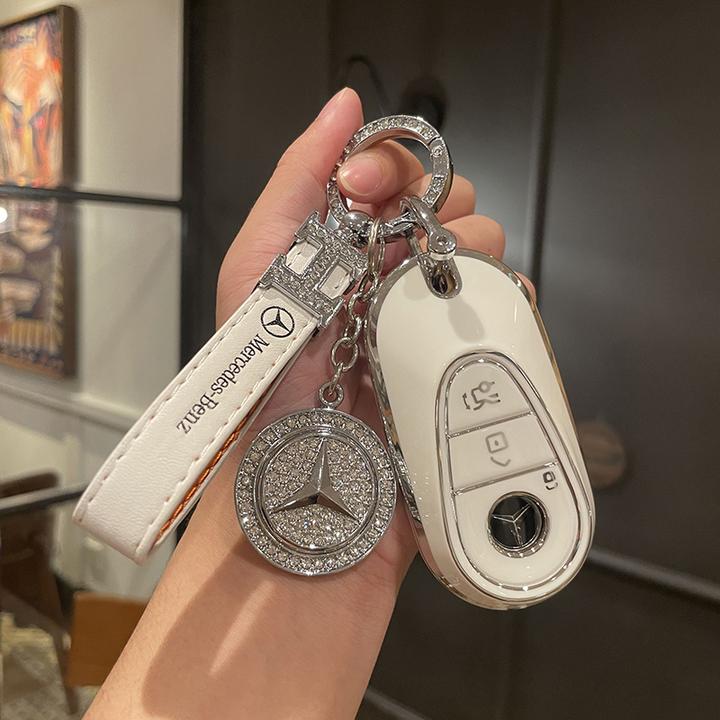 奔驰车钥匙套女士高档C260L/C200L/GLC300L高级感网红C级2023新款