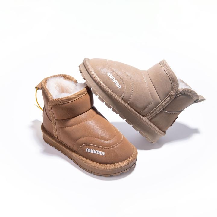 【耀选专属】儿童冬季加绒大棉保暖外出鞋加厚防滑休闲雪地靴X605