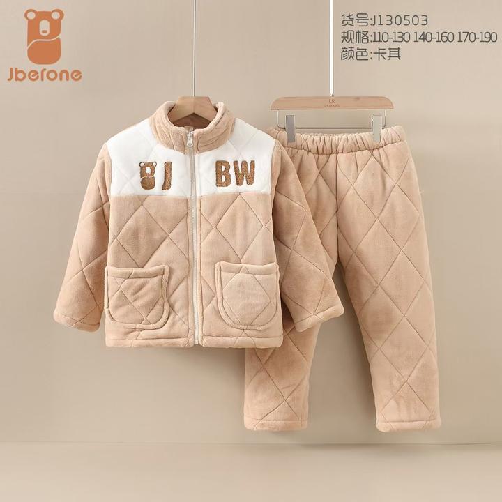 今贝旺字母梦想秀厚棉家居服厚睡衣130503