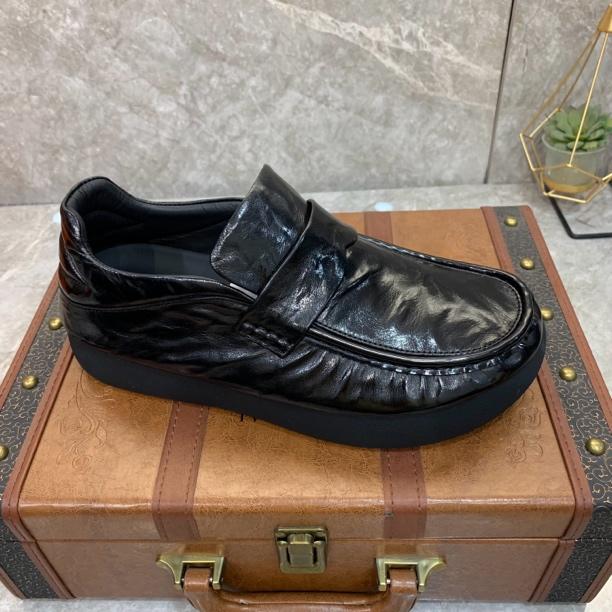 广州手抓牛皮芒果男鞋！8202-20