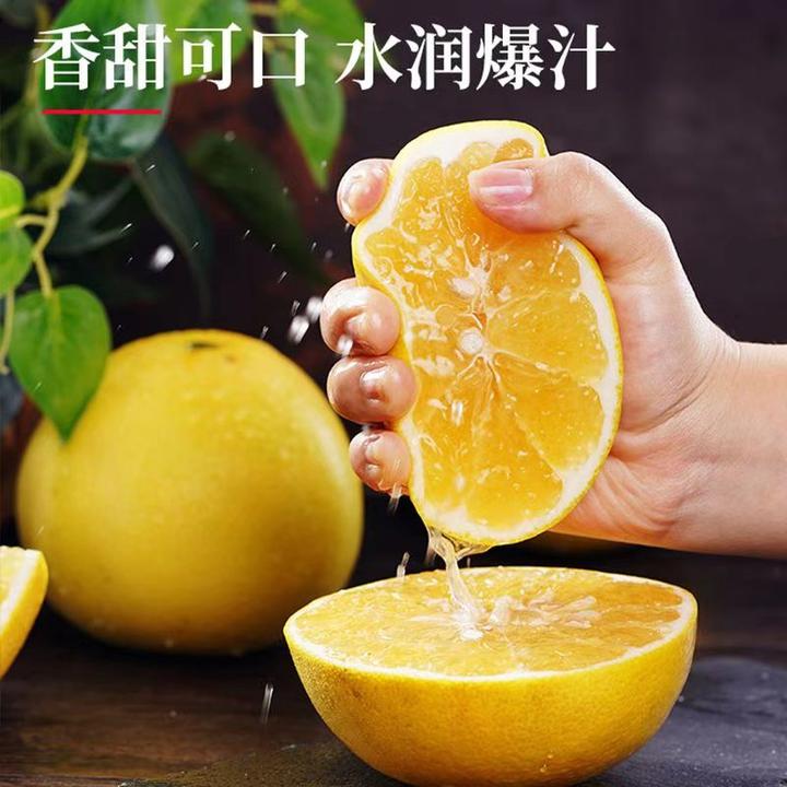 福建平和葡萄柚子 清甜爆汁新鲜水果新鲜采摘4.5斤8.5斤皮薄多汁