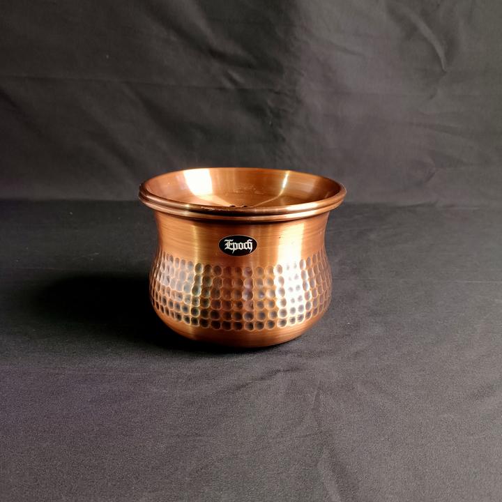 日本舶来品，精美锤纹纯铜水指干泡台！老物件请慎拍实用收藏价值髙