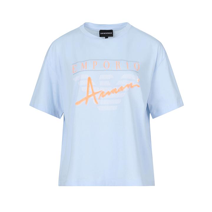 未使用 EMPORIO ARMANI/安普里奥·阿玛尼 女士宽松短袖T恤 3R2T7Z