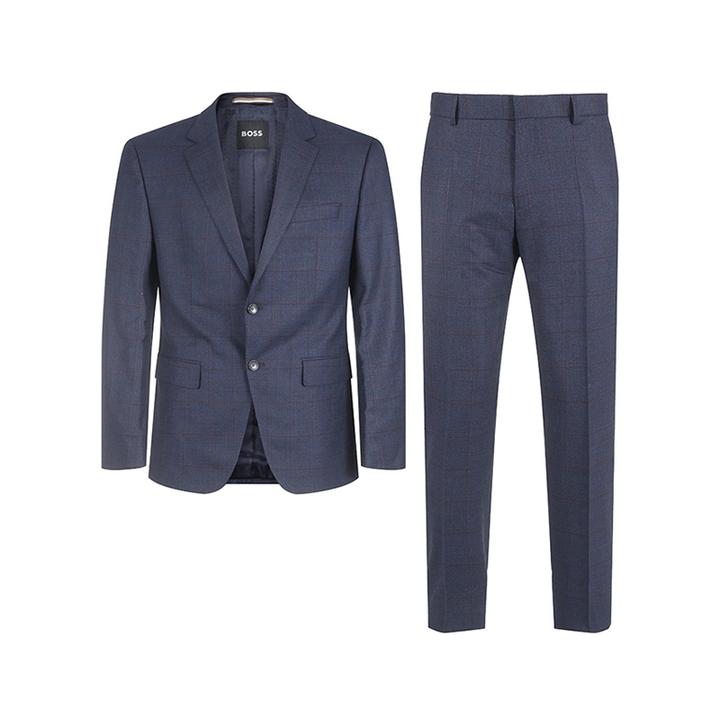 未使用 HugoBoss/雨果博斯 男士商务西装西裤西服套装50502524