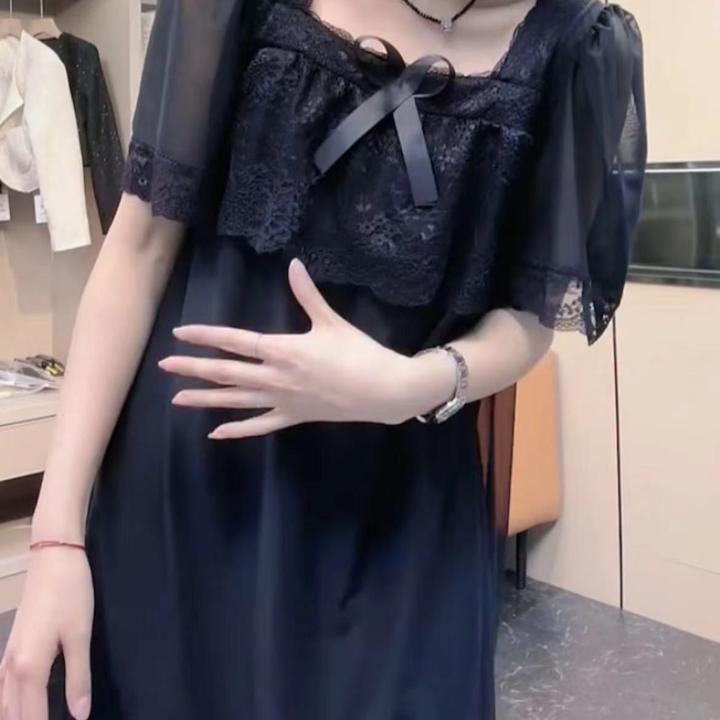 新款洋气蕾丝显瘦睡裙
