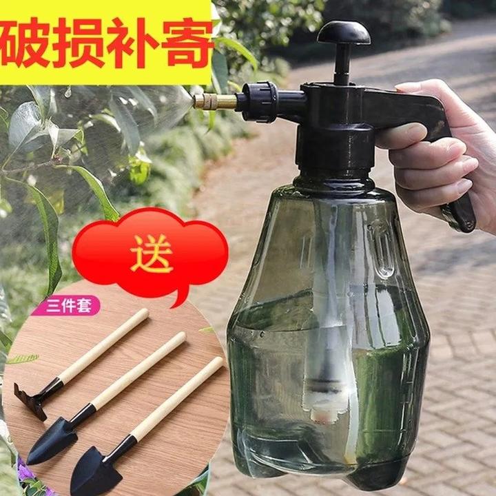 家用气压式浇花喷壶多肉植物浇水壶小型高压壶透明消毒用洒水壶