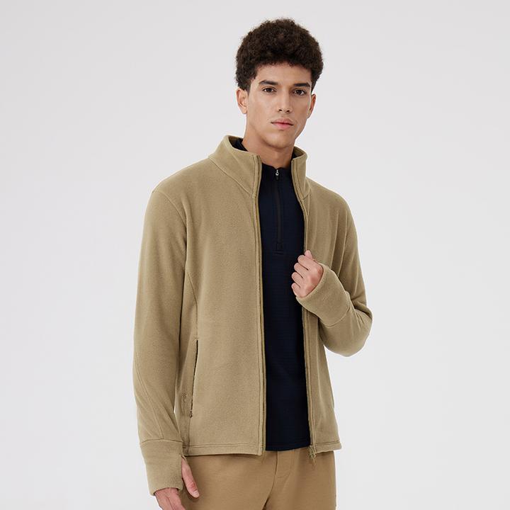 探观摇粒绒立领防风保暖抓绒衣秋冬登山滑雪运动外套冲锋衣内胆