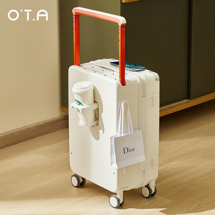 OTA20寸飞机登机箱轻便旅行箱铝框时尚高颜值行李箱