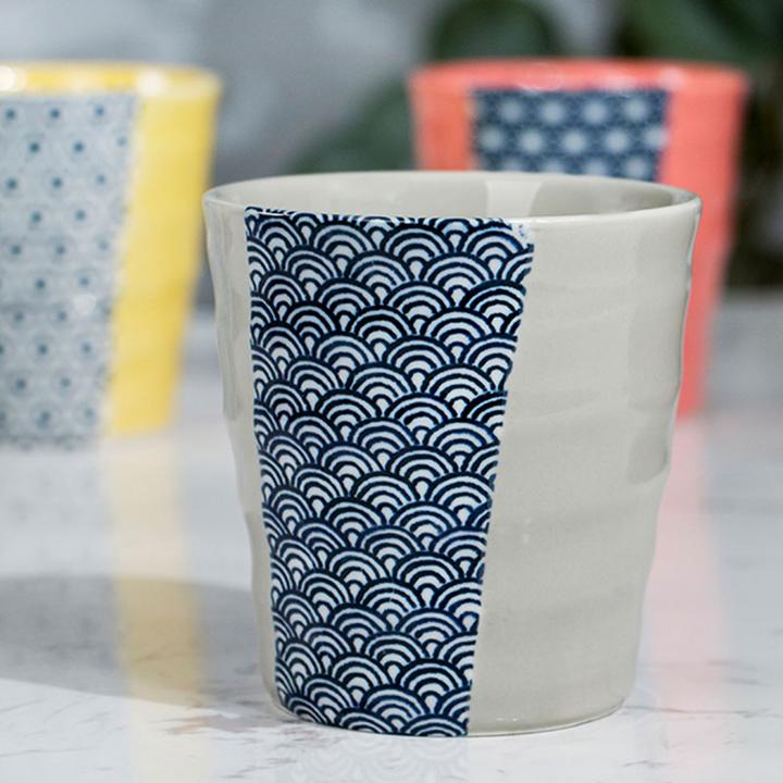 加厚防烫家用咖啡牛奶马克杯创意个性复古日式大容量釉下彩水杯女