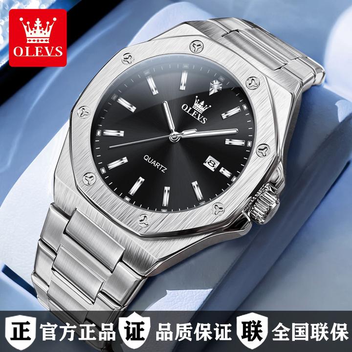 霸气大表盘名表认证男士手表新款2025年爆款正品防水夜光男士配饰