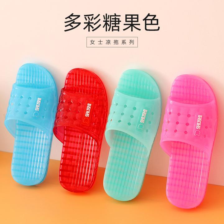 女士居家水晶拖鞋室内防滑拖鞋夏季凉拖防臭软底夏天外穿凉拖鞋