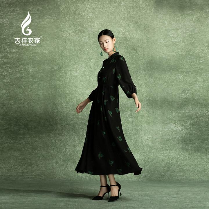 JIXIANGYIJIA/吉祥衣家绣入舞衣裳（连衣裙）943237044