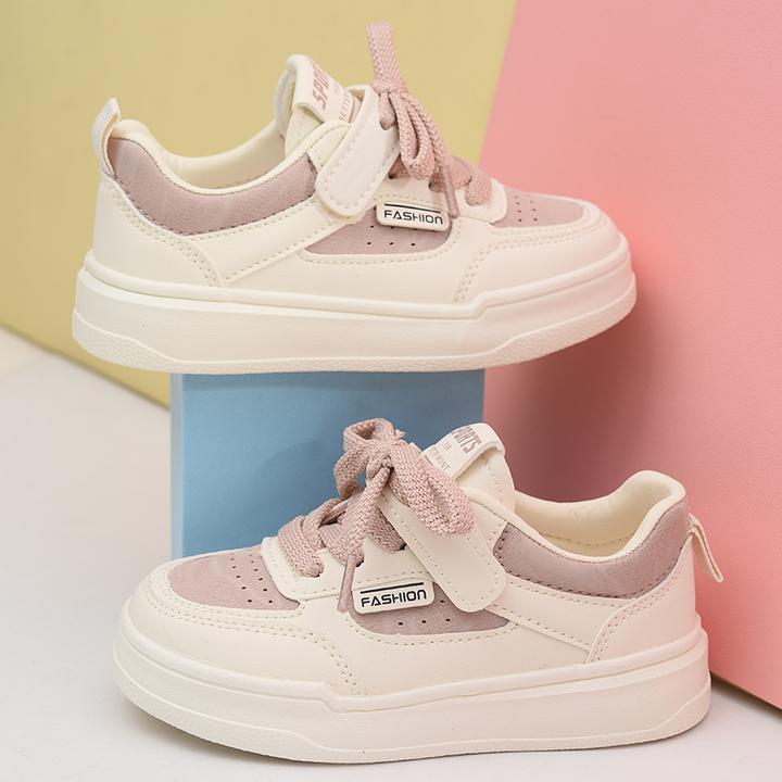 蜡比小星女童板鞋2025秋季新款儿童小白鞋运动鞋低帮休闲鞋子童鞋
