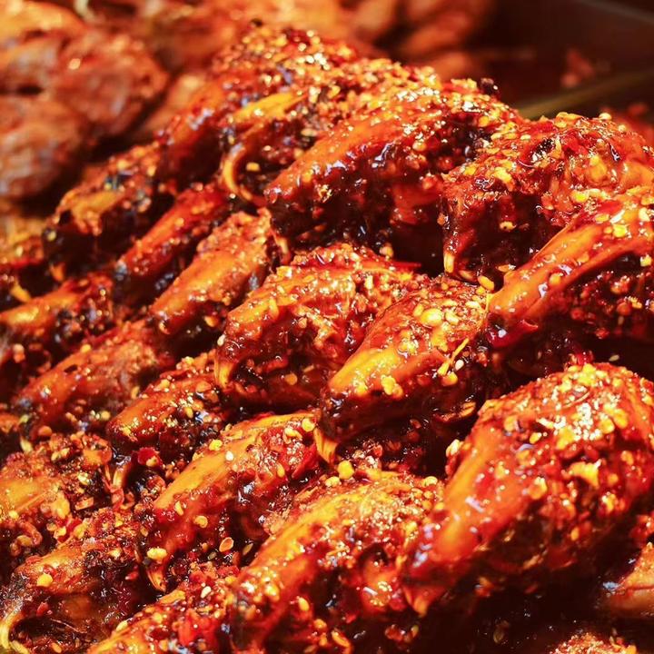 特色麻辣兔头10个