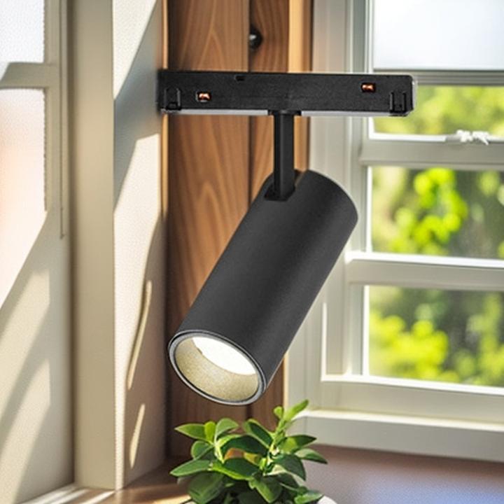 磁吸轨道灯泛光灯  格栅灯 轨道射灯    嵌入式  磁吸轨道灯配