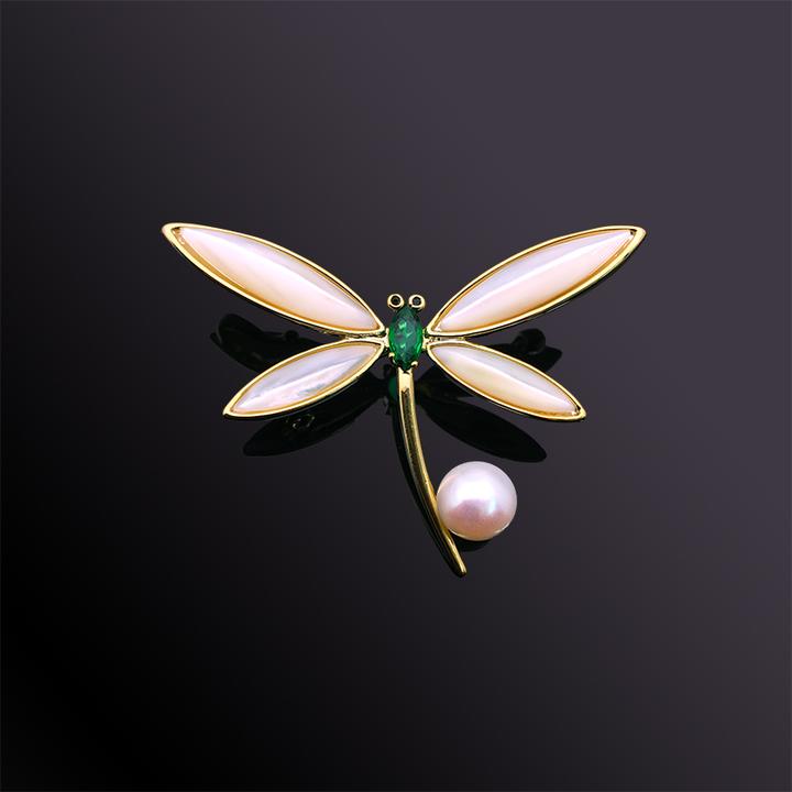 D.M.D/迪曼达 合金胸针 82蜻蜓胸针胸花别针女高档大衣配饰百搭