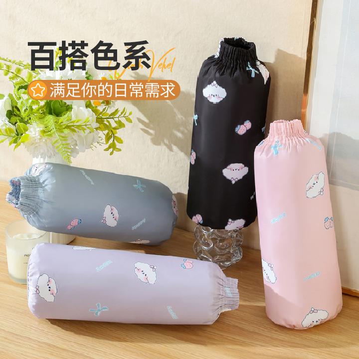 卡通防水防脏套袖厨房上班办公家务干活可爱成人学生套袖防水袖套