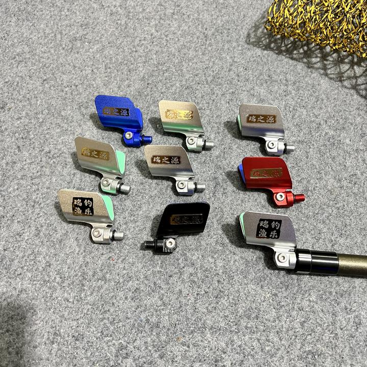 耀金竞技回弹头回弹支架头鸭嘴头蝴蝶头金属架头连接器铝镁合金支