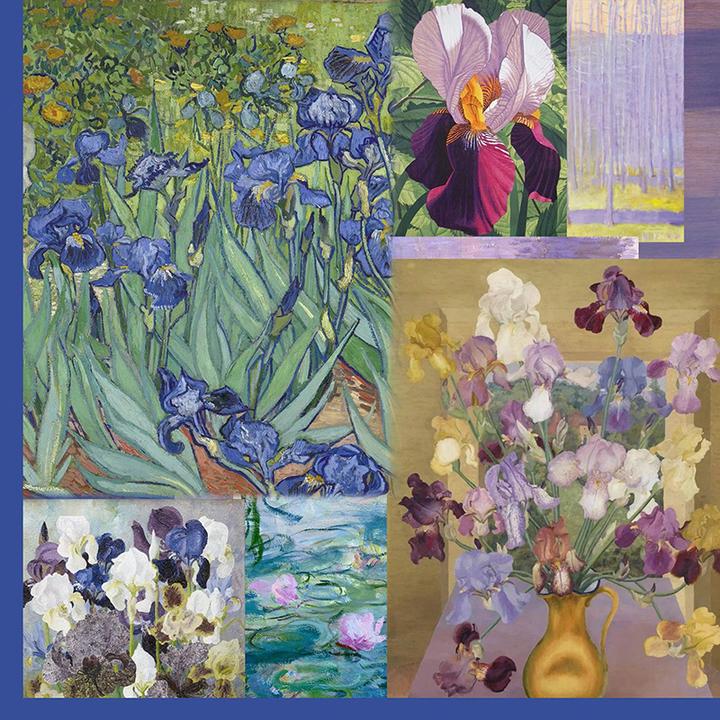 【中方巾】原创法式复古桑蚕丝棉方巾轻奢送母亲节礼物百搭丝巾