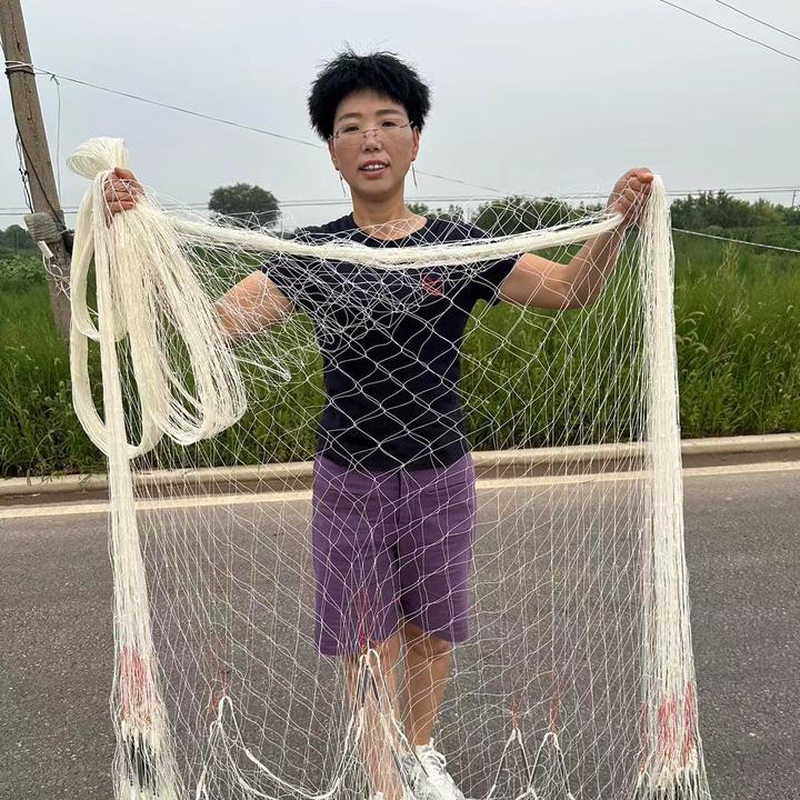 特价款8编5指4米，6米直径重8斤多，铅坠子纯手工双扣一开到顶