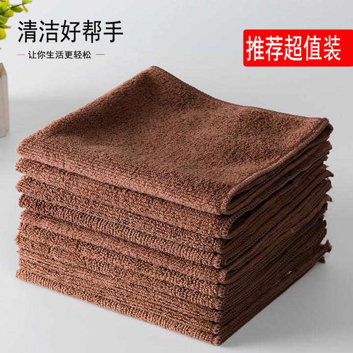 家务清洁抹布超吸水不易掉毛搞卫生毛巾家用擦桌布茶桌布加厚酒店