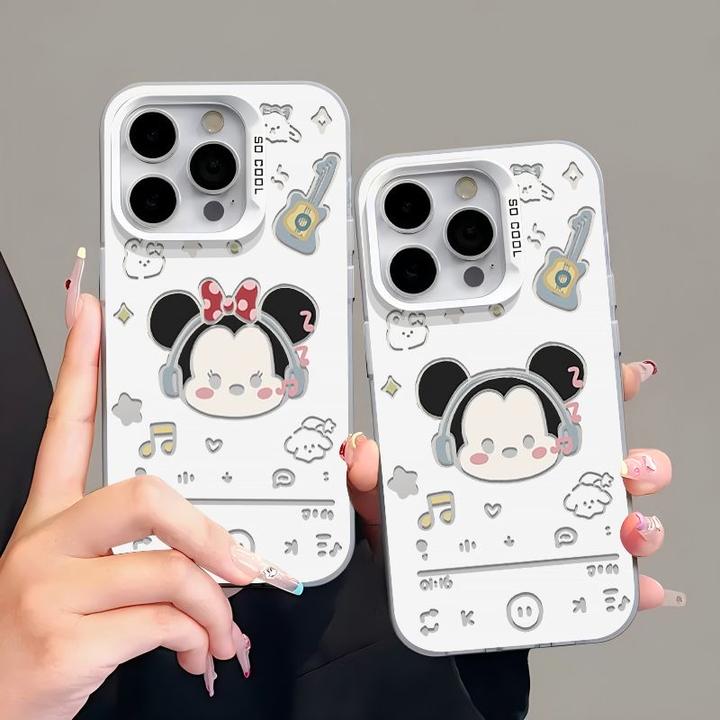 可爱卡通头像合集iPhone15promax苹果14女款13手机壳全包磨砂壳潮