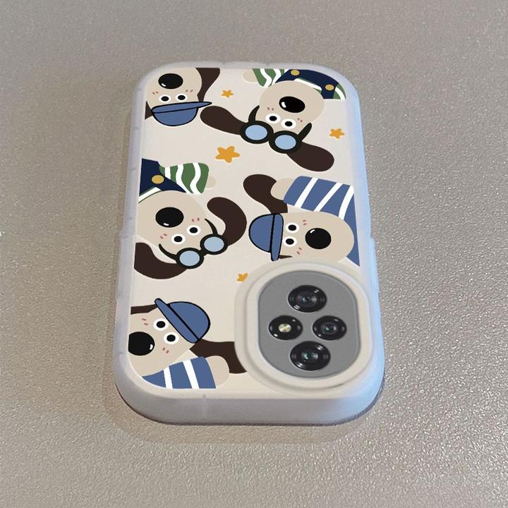 多只掌门狗荣耀200pro手机壳艺术感小众honor200卡通保护套高颜值