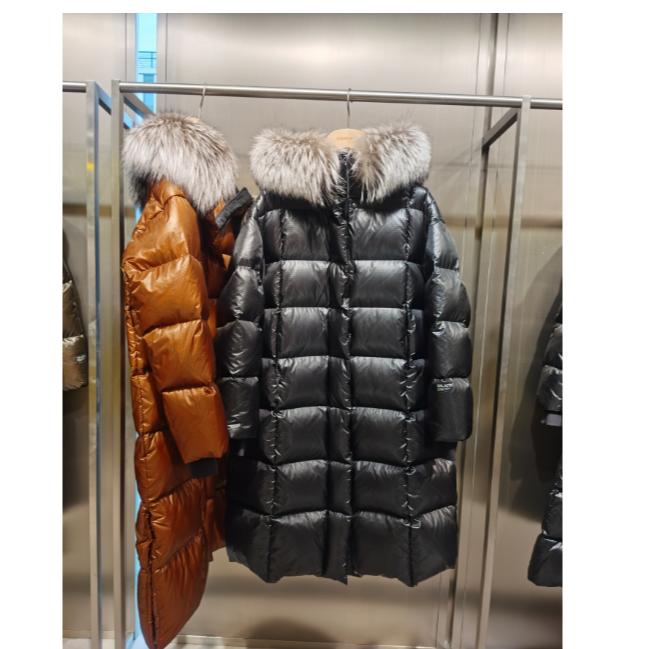 GINAYOLAN/瑾颜【买手系列】西伯利亚鹅绒狐狸毛领宽松保暖羽绒服