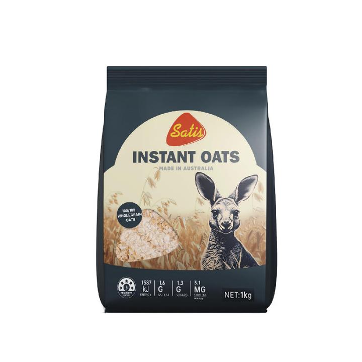澳大利亚原装进口赛迪思速食燕麦片1kg*2袋【26年4月】